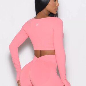 Bombshell Sportswear V Back Seamless Short Flamingo Pink M